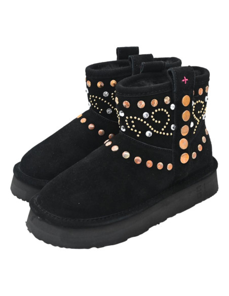 Gioplus black camoscio black