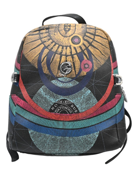 BIGPL8245WPQK01 planetarium backpack & po PVC planetarium/leathe