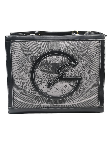 BIGPL6746WPQP00 planetarium shopp.m/logo PVC planetarium/leather