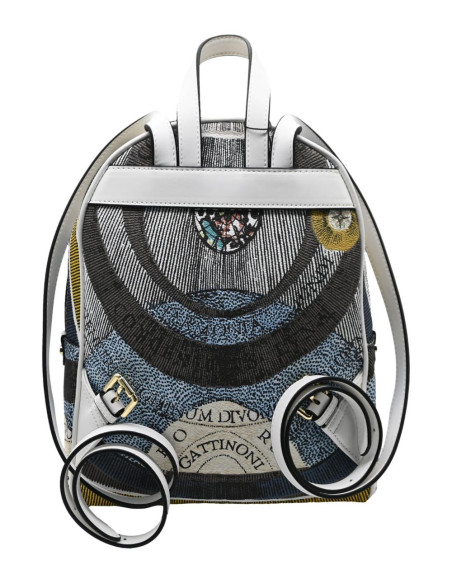 BEGPL6672WPQT30 planetario M backpack planetario PVC/leather lun