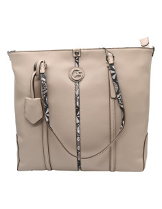 BIN2E8738WVWBJ8 esther tall shopping pu/PVC beige