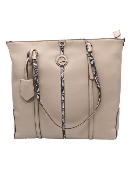 BIN2E8738WVWBJ8 esther tall shopping pu/PVC beige
