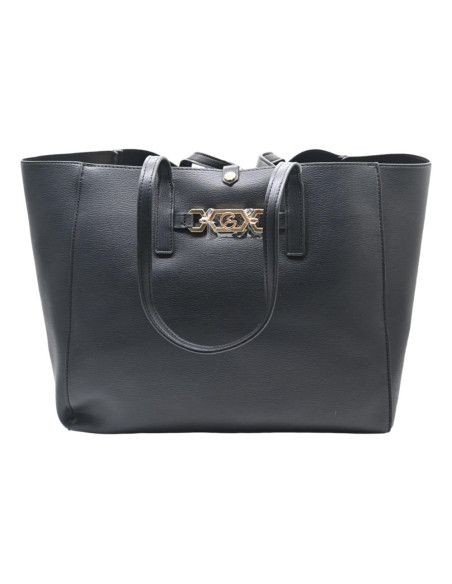 BIN7L8727WWI000 leslie large shopping PVC black