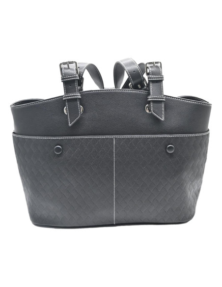 BENU38221WVP000 surface double handle pu black