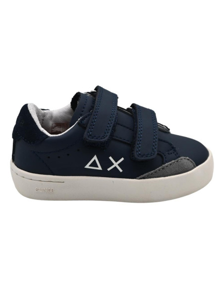 Boy's street leather (baby) 07 navy blue Z44325B