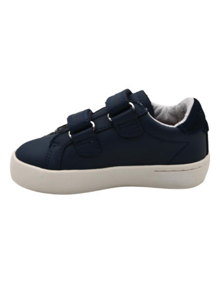 Boy's street leather (baby) 07 navy blue Z44325B