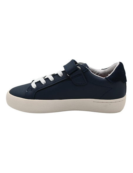 Boy's street leather (kid) 07 navy blue Z44325K