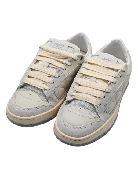 Santha 2 leather white YU03-S2-le-wh
