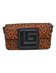 Anais LEOPARD+CALF leather black 26645