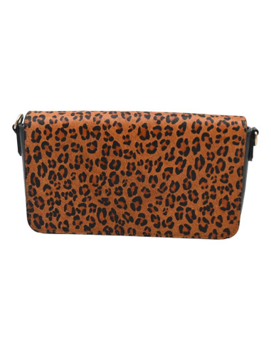 Anais LEOPARD+CALF leather black 26645