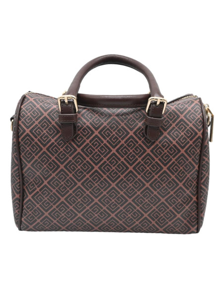 Sylvie MONG+CALF leather coffee/t.moro  26607