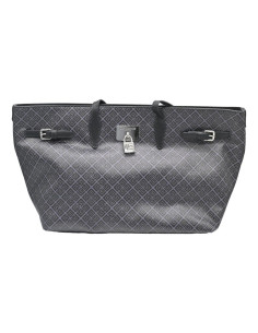 Sylvie MONOGRAM+CALF leather black/grey 26604