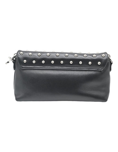 Terry black calf leather + studs 31800