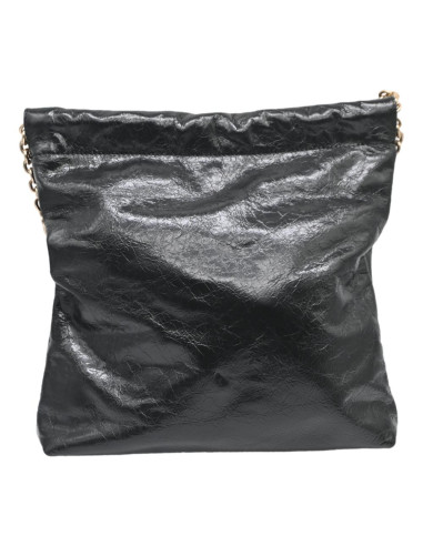 Manon shiny crack leather black 26601