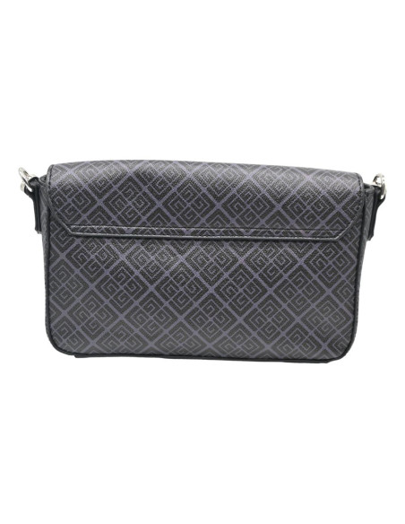 Sylvie MONOGRAM+CALF leather black/grey 26608