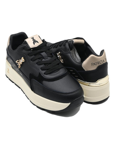Tronchetto nero abrasivato PPJ954