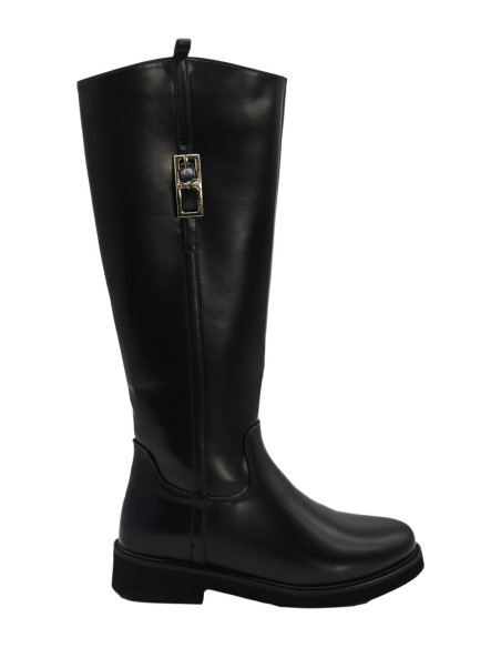 Stivale nero abrasivato PPJ955