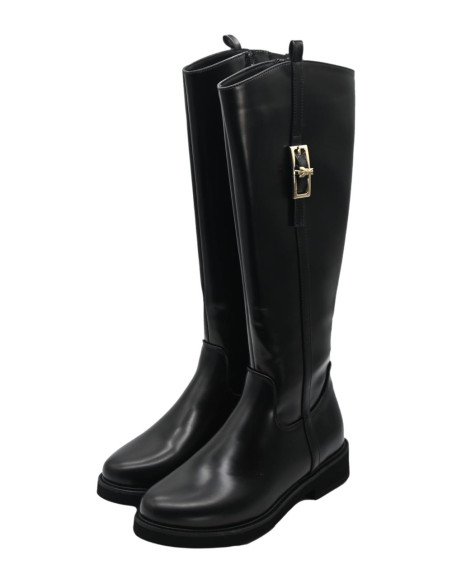 Stivale nero abrasivato PPJ955