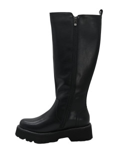Stivale vitello nero PPJ960 2