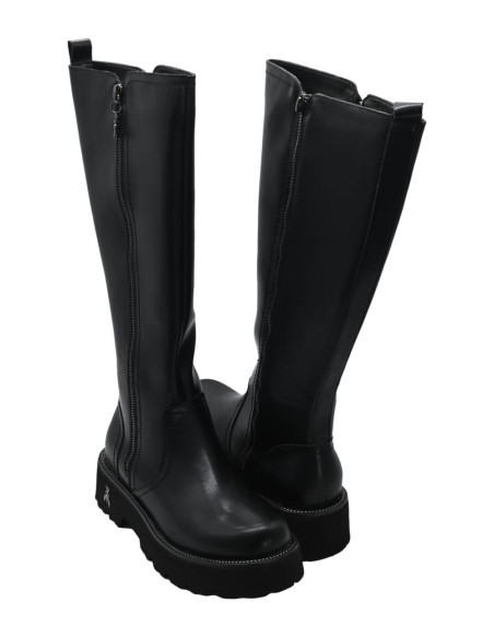 Stivale vitello nero PPJ960