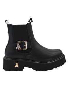 Tronchetto vitello nero fibbia PPJ965