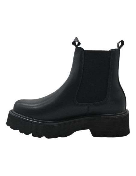 Tronchetto vitello nero fibbia PPJ965