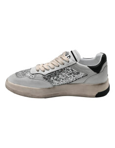 TWEENER_BR Low wom leat/glit silv/blk tblw FG01 2