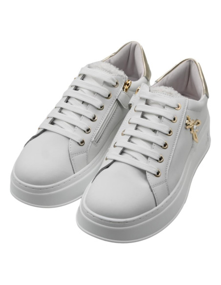 PPJ903 sneakers bianco vitello