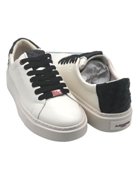 London man white black  ldm 9107 wbk