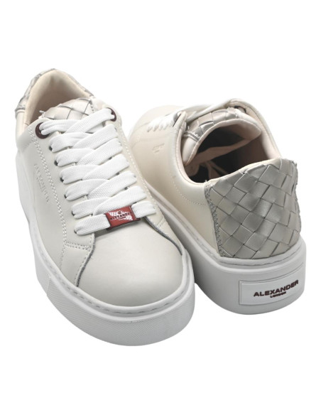 LONDON HIGH WOMAN WHITE SILVER lhw 8411 wsv