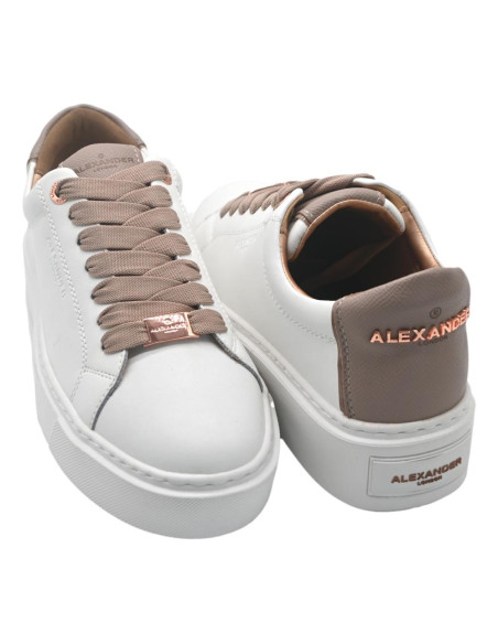 LONDON HIGH WOMAN WHITE DARK NUDE lhw 8009 wdu