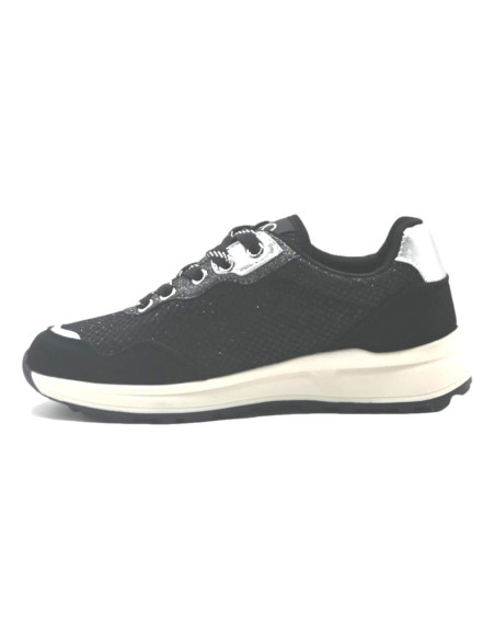 Rebel 03 black 4F5003TX311 microfibrer/glitter mesh